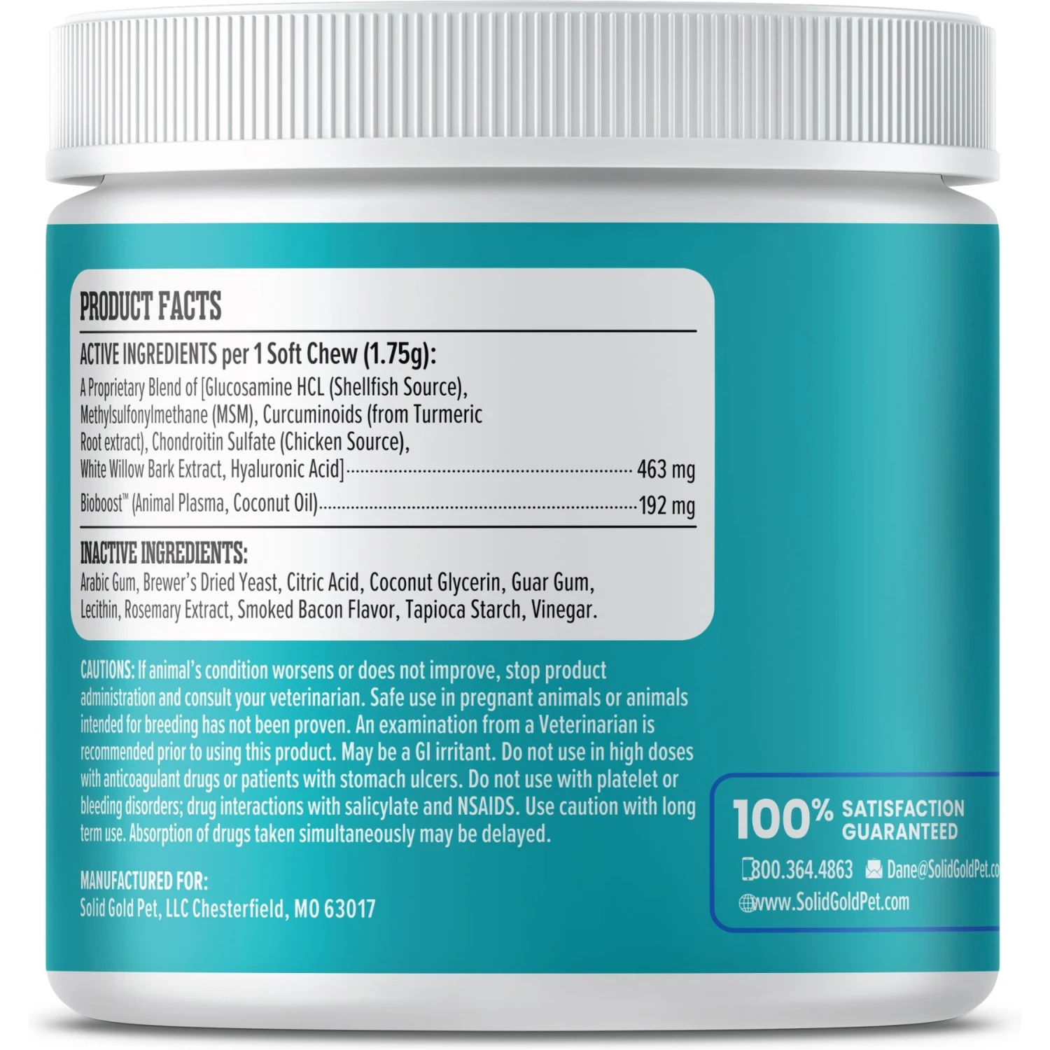 Solid Gold Leaps & Hounds Joint Health Chews Supplement For Dogs, 120 Count 7 Solid Gold Leaps & Hounds Joint Health Chews Supplement For Dogs, 120 Count - Image 7