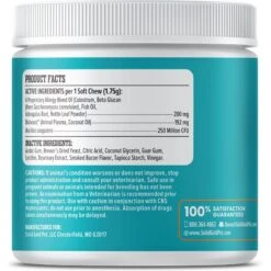 Solid Gold Pet Pal-lergy Allergy Chews Supplement For Dogs, 120 Count 15 Solid Gold Pet Pal-lergy Allergy Chews Supplement For Dogs, 120 Count -Pet Wellness 819302 PT6. AC SS1800 V1695824066
