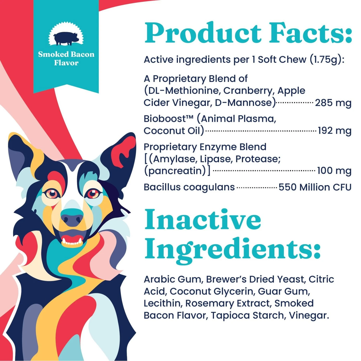 Solid Gold Grass Guardian Cranberry Soft Chews Lawn Protection Urinary Supplement For Dogs 5 Solid Gold Grass Guardian Cranberry Soft Chews Lawn Protection Urinary Supplement For Dogs - Image 5