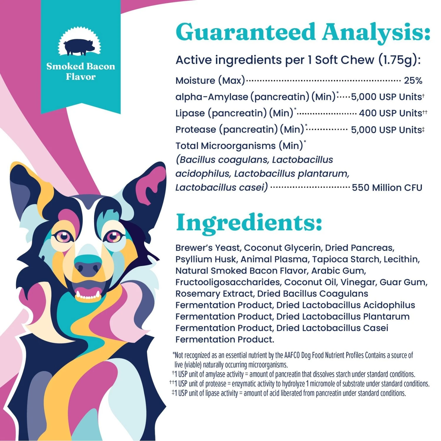 Solid Gold Mellow Belly Digestive Chews Supplement For Dogs, 120 Count 5 Solid Gold Mellow Belly Digestive Chews Supplement For Dogs, 120 Count - Image 5