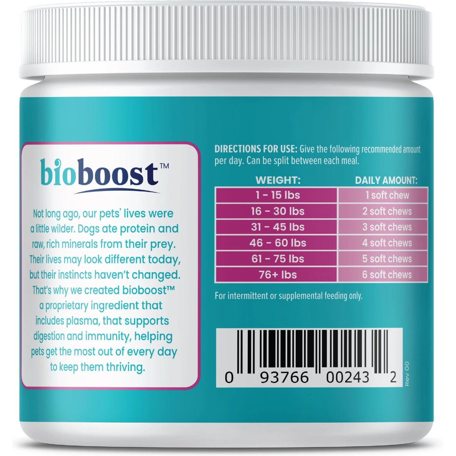 Solid Gold Mellow Belly Digestive Chews Supplement For Dogs, 120 Count 6 Solid Gold Mellow Belly Digestive Chews Supplement For Dogs, 120 Count - Image 6