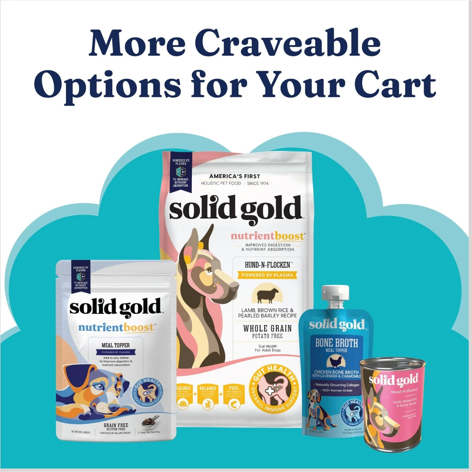 Solid Gold Mellow Belly Digestive Chews Supplement For Dogs, 120 Count 8 Solid Gold Mellow Belly Digestive Chews Supplement For Dogs, 120 Count - Image 8