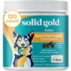 Solid Gold PetVites Multi-Vitamin Chews Supplement For Dogs, 120 Count