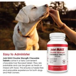 Joint MAX Double Strength Chewable Tablets For Large Dogs -Pet Wellness 82363 PT3. AC SS1800 V1679690290