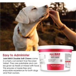 Joint MAX Double Strength Soft Chews For Dogs -Pet Wellness 82368 PT4. AC SS1800 V1685629502