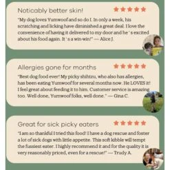 Yumwoof Natural Pet Food Perfect Kibble Gut Health Coconut Chicken Dehydrated Dog Food, 14-oz Bag -Pet Wellness 823774 PT2. AC SS1800 V1681230812