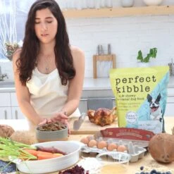 Yumwoof Natural Pet Food Perfect Kibble Gut Health Coconut Chicken Dehydrated Dog Food, 14-oz Bag -Pet Wellness 823774 PT7. AC SS1800 V1682018556