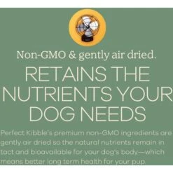 Yumwoof Natural Pet Food Perfect Kibble Gut Health Beef Pot Roast Dehydrated Dog Food, 14-oz Bag -Pet Wellness 823790 PT3. AC SS1800 V1681230810