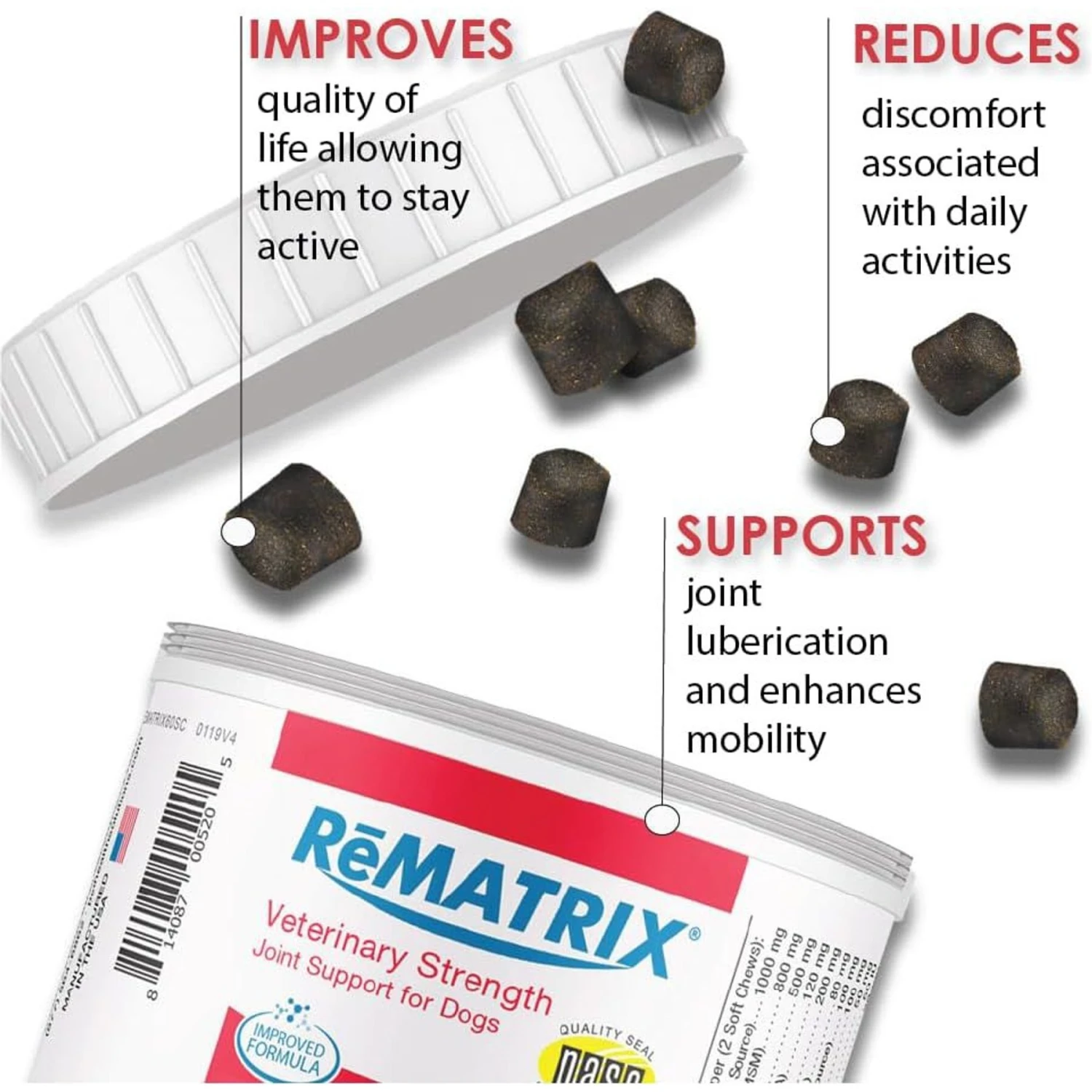 ReMATRIX Soft Chews For Dogs 2 ReMATRIX Soft Chews For Dogs - Image 2