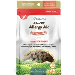 NaturVet Scoopables Aller-911 Allergy Aid Dog Supplement, 11-oz Bag