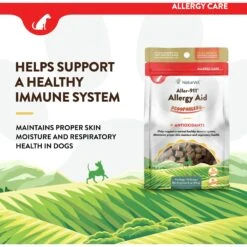 NaturVet Scoopables Aller-911 Allergy Aid Dog Supplement, 11-oz Bag -Pet Wellness 825070 PT4. AC SS1800 V1681999732
