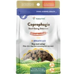 NaturVet Scoopables Coprophagia Stool Eating Deterrent Dog Supplement, 11-oz Bag