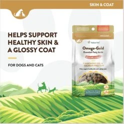 NaturVet Scoopables Omega-Gold Dog & Cat Supplement, 11-oz Bag -Pet Wellness 825182 PT4. AC SS1800 V1682004009