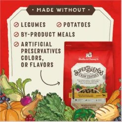 Stella & Chewy's SuperBlends Raw Coated Wholesome Grains Cage-Free Chicken & Duck Recipe With Superfoods Dry Dog Food -Pet Wellness 825846 PT2. AC SS1800 V1683560533