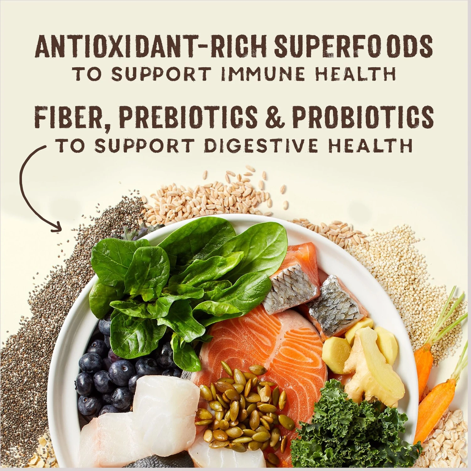 Stella & Chewy's SuperBlends Raw Coated Wholesome Grains Wild-Caught Whitefish & Salmon Recipe With Superfoods Dry Dog Food 7 Stella & Chewy's SuperBlends Raw Coated Wholesome Grains Wild-Caught Whitefish & Salmon Recipe With Superfoods Dry Dog Food - Image 7