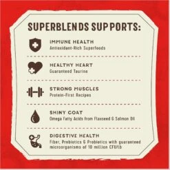 Stella & Chewy's SuperBlends Raw Coated Wholesome Grains Grass-Fed Beef, Beef Liver & Lamb Recipe With Superfoods Dry Dog Food -Pet Wellness 825894 PT4. AC SS1800 V1683565938