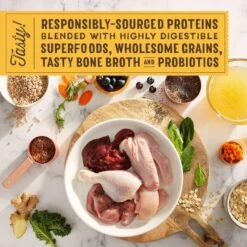 Stella & Chewy's SuperBlends Raw Blend Wholesome Grains Cage-Free Chicken & Duck Recipe With Superfoods Dry Dog Food -Pet Wellness 825942 PT2. AC SS1800 V1683552649