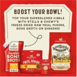 Stella & Chewy's SuperBlends Raw Blend Wholesome Grains Cage-Free Chicken & Duck Recipe With Superfoods Dry Dog Food -Pet Wellness 825942 PT8. AC SS1800 V1683565303