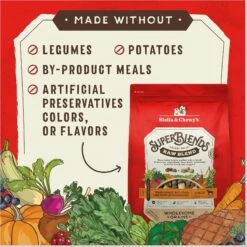 Stella & Chewy's SuperBlends Raw Blend Wholesome Grains Grass-Fed Beef, Beef Liver & Lamb Recipe With Superfoods Dry Dog Food -Pet Wellness 825990 PT5. AC SS1800 V1683566437