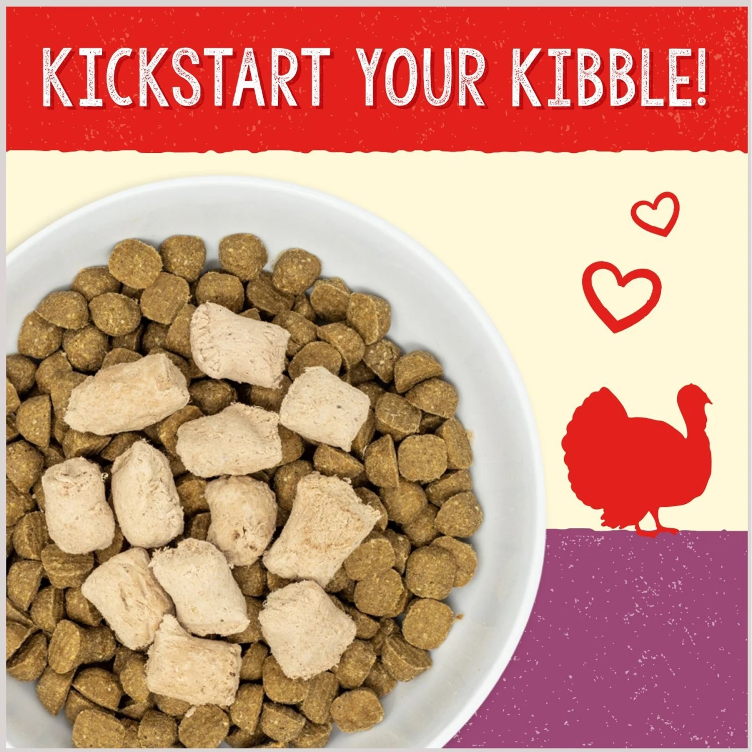 Stella & Chewy's Freeze-Dried Grain-Free Protein Rich Recipe Raw Tantalizing Turkey Meal Mixer Dog Food Topper, 35-oz Bag 2 Stella & Chewy's Freeze-Dried Grain-Free Protein Rich Recipe Raw Tantalizing Turkey Meal Mixer Dog Food Topper, 35-oz Bag - Image 2