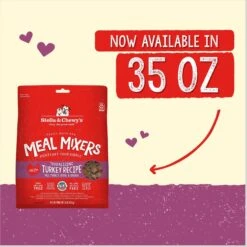 Stella & Chewy's Freeze-Dried Grain-Free Protein Rich Recipe Raw Tantalizing Turkey Meal Mixer Dog Food Topper, 35-oz Bag 14 Stella & Chewy's Freeze-Dried Grain-Free Protein Rich Recipe Raw Tantalizing Turkey Meal Mixer Dog Food Topper, 35-oz Bag -Pet Wellness 826014 PT6. AC SS1800 V1683567238