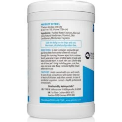 Vetnique Labs Glandex Wipes Rear End Anal Gland Cleansing & Deodorizing Hygienic Rear End Boot The Scoot Dog & Cat Wipes & Vetnique Labs Glandex Anal Gland Medicated Anti Itch Spray For Dogs & Cats, 4-oz Bottle -Pet Wellness 826438 PT2. AC SS1800 V1682017632