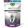 VetriScience Omega Plus Advanced Skin Duck Flavor Dogs & Cats Supplement, 40 Count