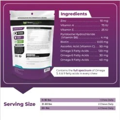 VetriScience Omega Plus Advanced Skin Duck Flavor Dogs & Cats Supplement, 40 Count 10 VetriScience Omega Plus Advanced Skin Duck Flavor Dogs & Cats Supplement, 40 Count -Pet Wellness 826526 PT3. AC SS1800 V1682369740