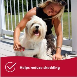 Safari Shedding Comb For Long-haired Dogs 11 Safari Shedding Comb For Long-haired Dogs -Pet Wellness 83137 PT5. AC SS1800 V1678124743