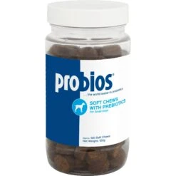 Probios Soft Chews With Prebiotics Supplement For Small Dogs