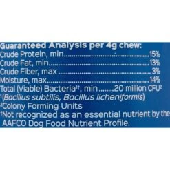 Probios Soft Chews With Probiotics Supplement For Medium & Large Dogs 8 Probios Soft Chews With Probiotics Supplement For Medium & Large Dogs -Pet Wellness 83377 PT3. AC SS1800 V1466605278