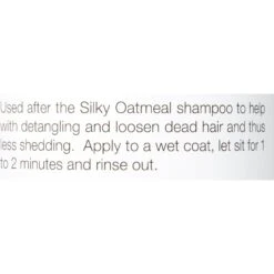 Isle Of Dogs Silky Oatmeal Conditioner For Dogs -Pet Wellness 83559 PT5. AC SS1800 V1543272020
