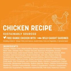 Earth Animal Wisdom Air-Dried Chicken Recipe Premium Natural Dog Food, 8-lb Bag -Pet Wellness 836022 PT3. AC SS1800 V1684335322