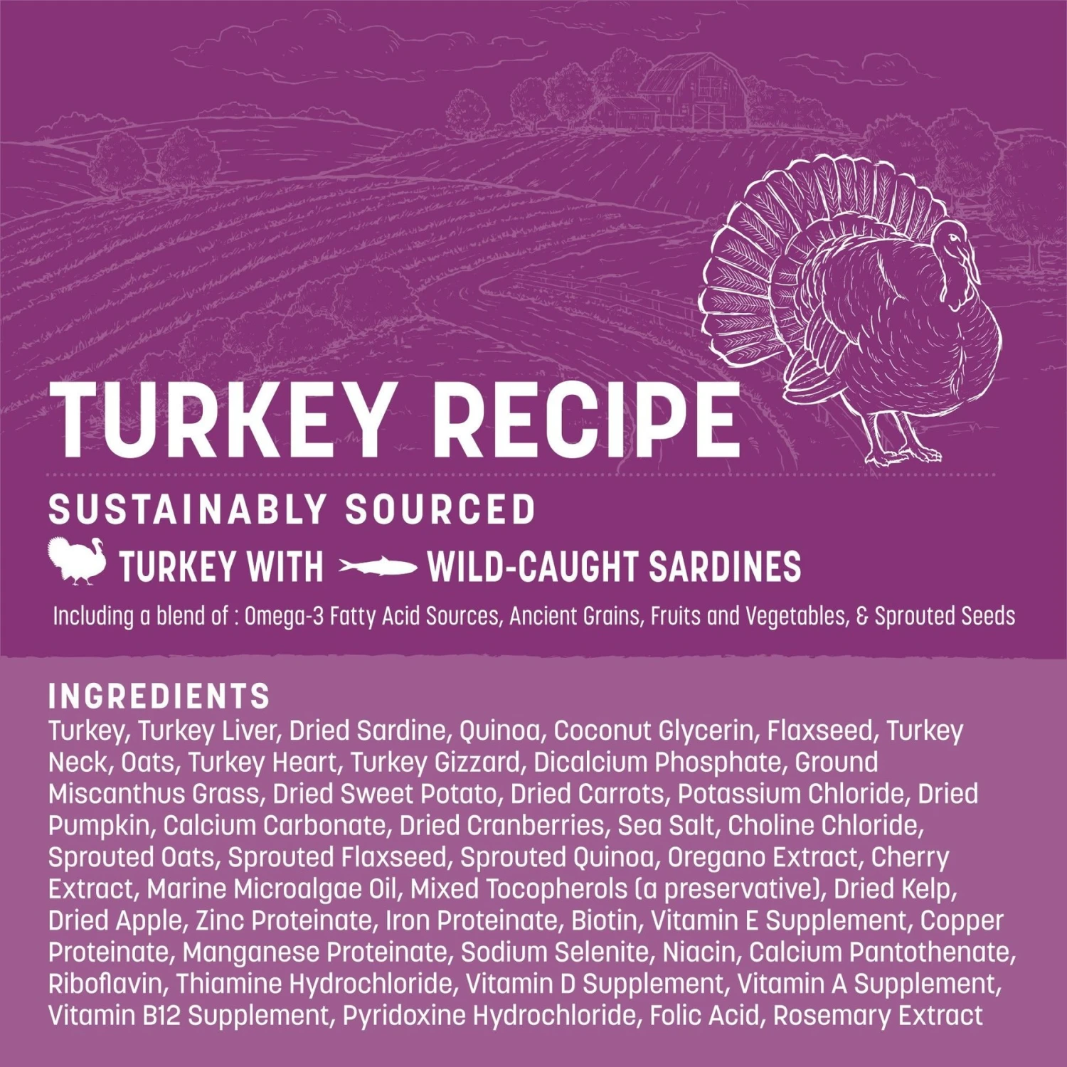 Earth Animal Wisdom Air-Dried Turkey Recipe Premium Natural Dog Food, 8-lb Bag 4 Earth Animal Wisdom Air-Dried Turkey Recipe Premium Natural Dog Food, 8-lb Bag - Image 4