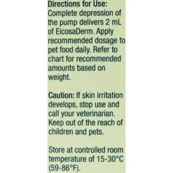 EicosaDerm Omega 3 Liquid Dog & Cat Nutritional Supplement 6 EicosaDerm Omega 3 Liquid Dog & Cat Nutritional Supplement -Pet Wellness 83615 PT2. AC SS1800 V1492208795