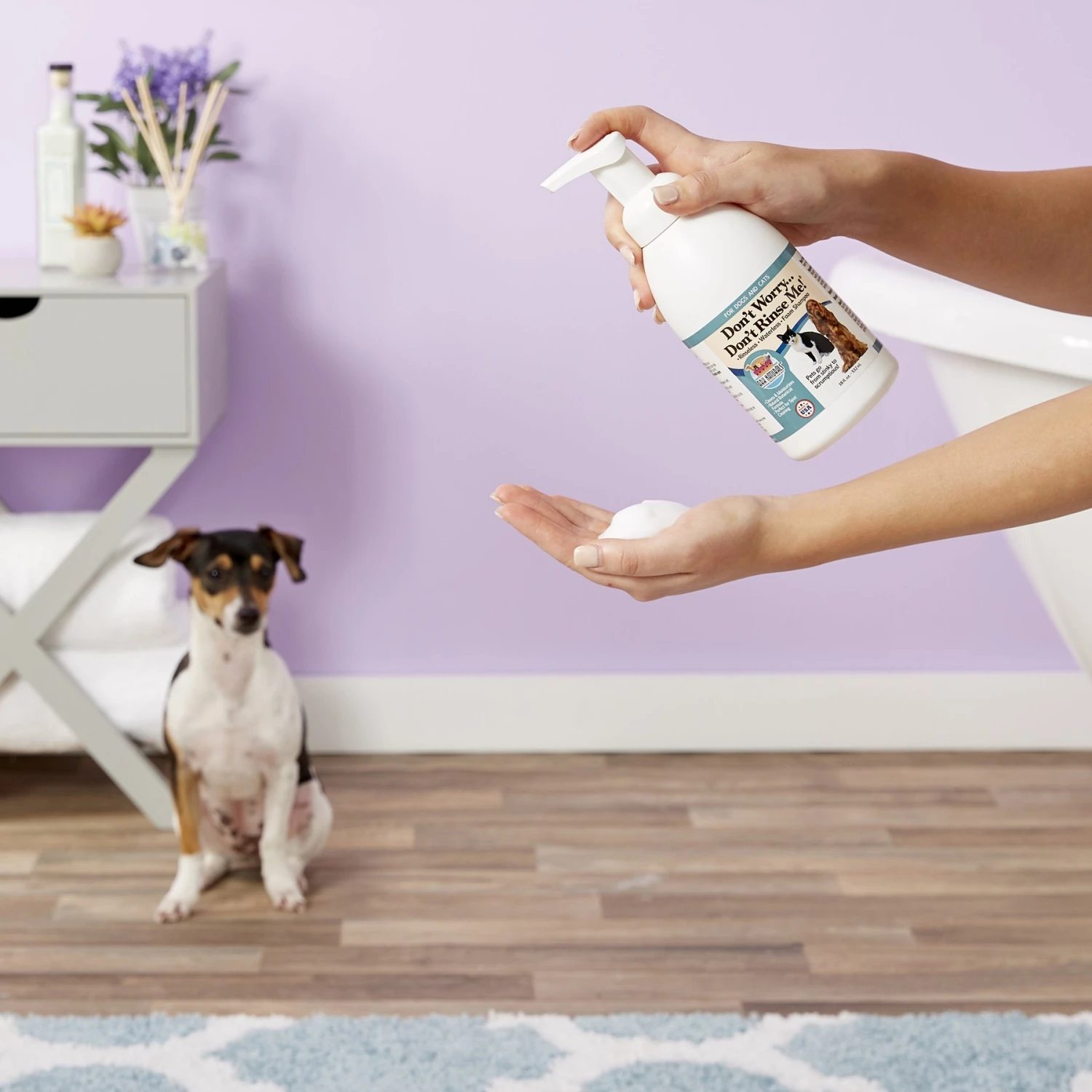 Ark Naturals Don't Worry Don't Rinse Me Waterless Dog & Cat Shampoo 4 Ark Naturals Don't Worry Don't Rinse Me Waterless Dog & Cat Shampoo - Image 4