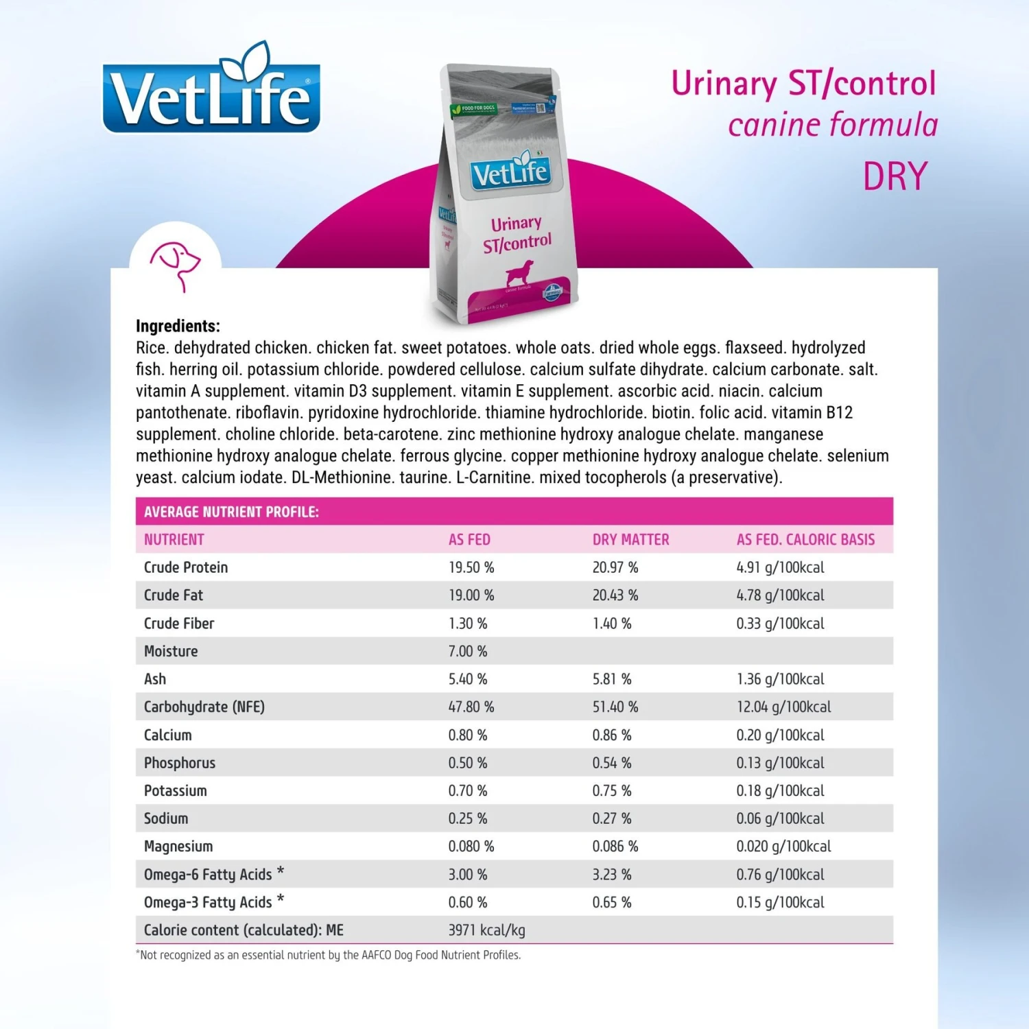 Farmina Vet Life Urinary ST Control Canine Dry Dog Food 5 Farmina Vet Life Urinary ST Control Canine Dry Dog Food - Image 5