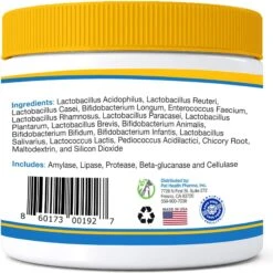 Pet Health Pharma Probiotics Advanced Max-Strength Cat & Dog Digestive Supplement, 7.4-oz Bag 10 Pet Health Pharma Probiotics Advanced Max-Strength Cat & Dog Digestive Supplement, 7.4-oz Bag -Pet Wellness 838758 PT3. AC SS1800 V1684421063