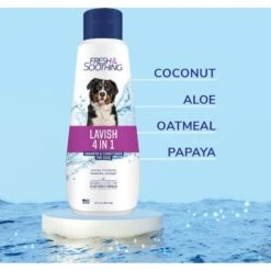 Naturel Promise Fresh & Soothing Lavish 4-in-1 Dog Shampoo + Conditioner, 22-oz Bottle -Pet Wellness 841974 PT4. AC SS1800 V1682431546