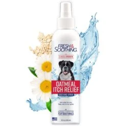 Naturel Promise Fresh & Soothing Oatmeal Itch Relief Medicated Dog Spray, 8-oz Bottle