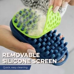 Bonza Dog & Cat Massage Brush 12 Bonza Dog & Cat Massage Brush -Pet Wellness 842422 PT3. AC SS1800 V1691506464