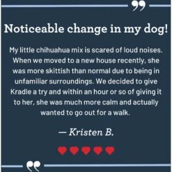 Kradle Calming Chews Chicken Flavored Soft Chew Supplement For Dogs, 75 Count 9 Kradle Calming Chews Chicken Flavored Soft Chew Supplement For Dogs, 75 Count -Pet Wellness 843006 PT4. AC SS1800 V1683294097