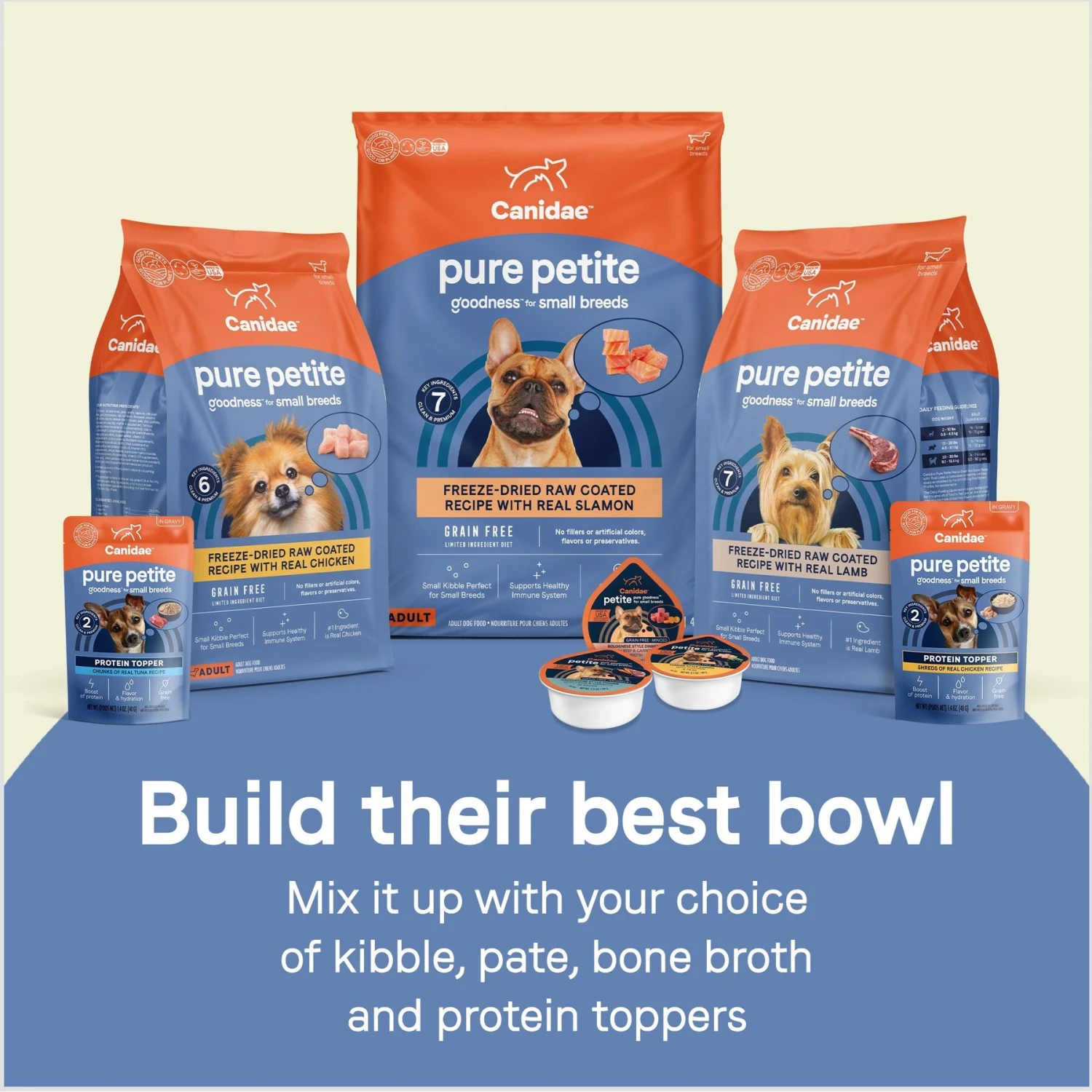 CANIDAE PURE Petite Protein Chunks Of Real Tuna Recipe In Gravy Dog Food Topper, 8.4-oz Box 8 CANIDAE PURE Petite Protein Chunks Of Real Tuna Recipe In Gravy Dog Food Topper, 8.4-oz Box - Image 8