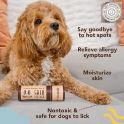 Natural Dog Company Skin Soother Dog Healing Balm, 2-oz Stick -Pet Wellness 843422 PT2. AC SS1800 V1701882081