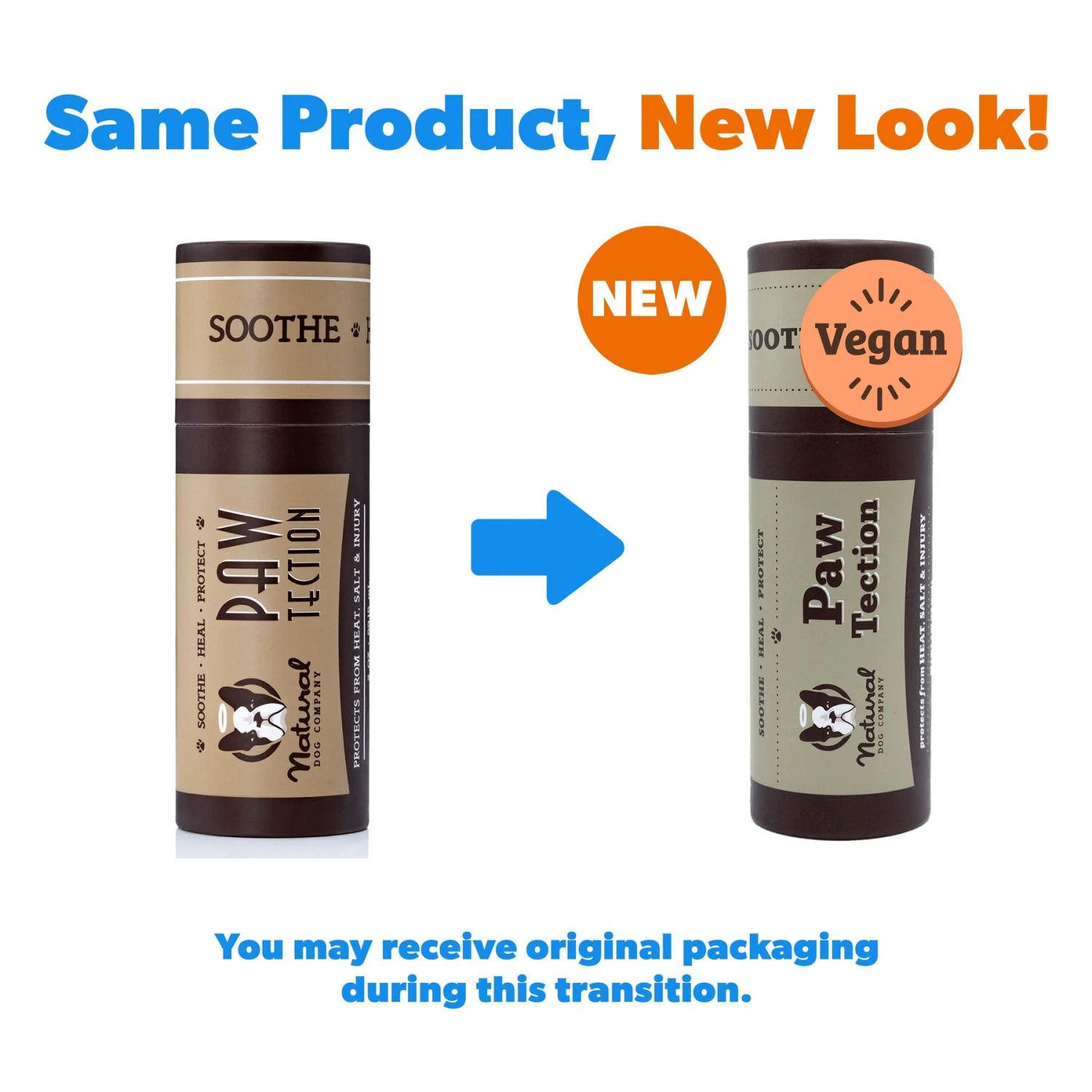 Natural Dog Company PawTection Dog Paw Protector Balm, 2-oz Stick 2 Natural Dog Company PawTection Dog Paw Protector Balm, 2-oz Stick - Image 2