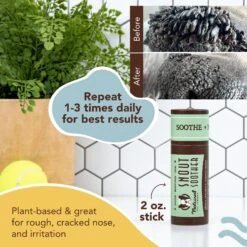 Natural Dog Company Snout Soother Dog Healing Balm, 2-oz Stick -Pet Wellness 843486 PT4. AC SS1800 V1701882139