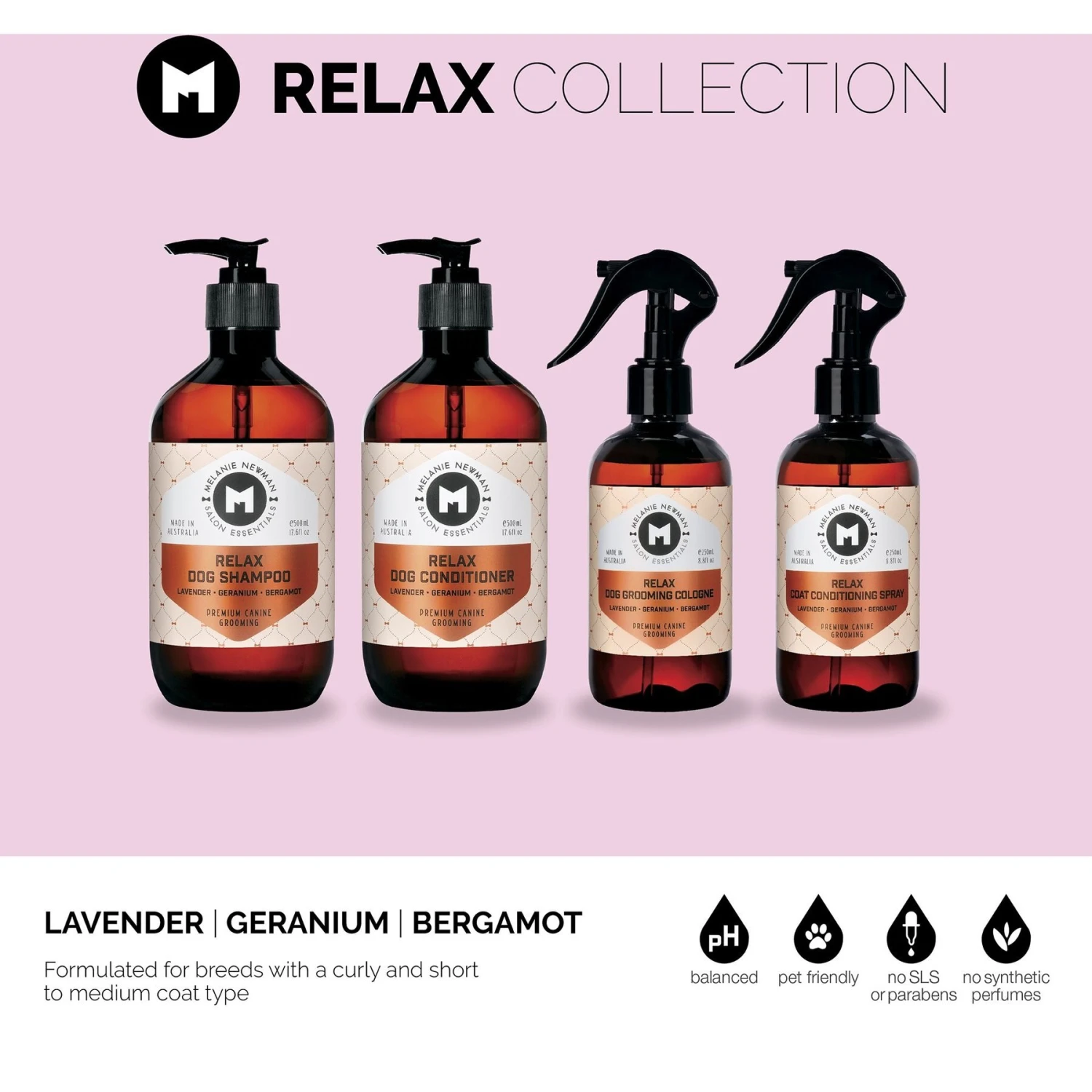 Melanie Newman Relax Dog Cond Spray, 250-ml Bottle 3 Melanie Newman Relax Dog Cond Spray, 250-ml Bottle - Image 3