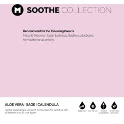 Melanie Newman Soothe Dog Cond Spray, 250-ml Bottle -Pet Wellness 844598 PT4. AC SS1800 V1700161970