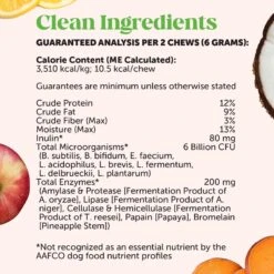 PetHonesty Probiotics Gut + Immune Pumpkin Flavored Soft Chews Digestive Supplement For Dogs, 180 Count 9 PetHonesty Probiotics Gut + Immune Pumpkin Flavored Soft Chews Digestive Supplement For Dogs, 180 Count -Pet Wellness 845438 PT2. AC SS1800 V1696360076