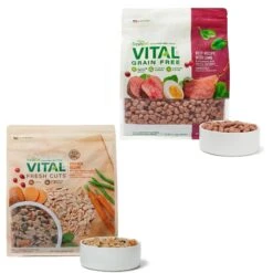 Freshpet Vital Beef & Lamb Grain-Free Fresh Dog Food & Freshpet Vital Fresh Cuts Chicken Recipe Fresh Dog Food